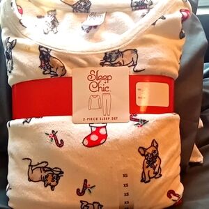 Sleep Chic Holiday Pajama Set NWT Make Offer Soft Thick Warm Cabincore